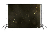 Glittering Stars Dark Bokeh Backdrop for Photography M147
