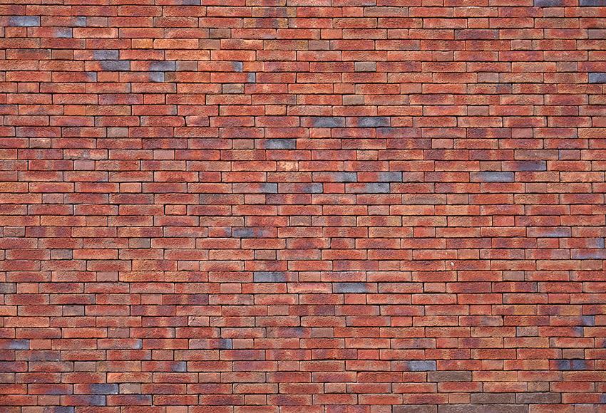 Red Vintage Brick Wall Photography Backdrop M254