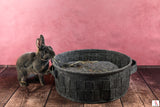 Toile De Fond Abstraite Texturée Rouge Clair Pour La Photographie Nb-272