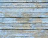 Blue Pelling Wood Rubber Floor Mat for Children Photography R4