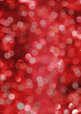 Red Dots Bokeh Portrait  Backdrop for Photo Booths S-1156