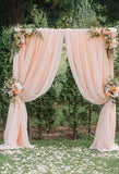 Wedding Backdrop Grass Background Pink Backdrops S-3067