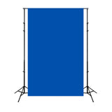 Toile de fond de photographie de studio de couleur unie bleue S11