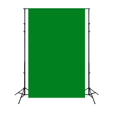 Toile de fond de couleur unie vert foncé pour le photomaton S3