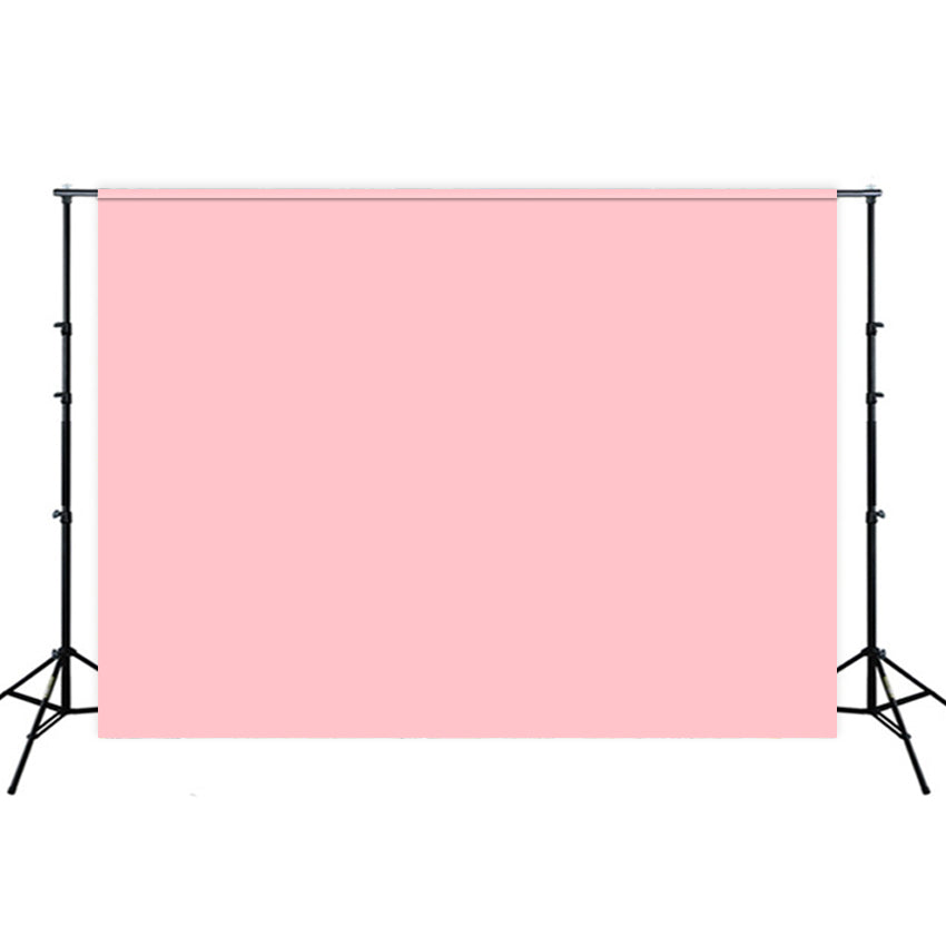 Toile de Fond de Photographie en Mousseline de Couleur Unie Rose pour Studio SC100