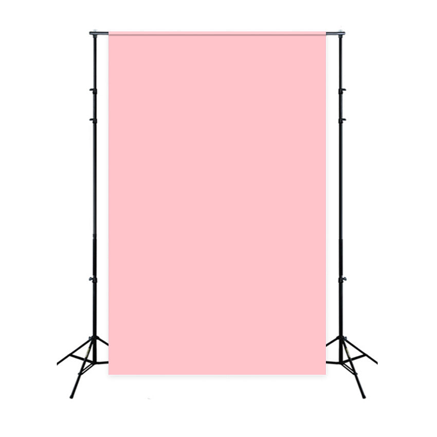 Toile de Fond de Photographie en Mousseline de Couleur Unie Rose pour Studio SC100