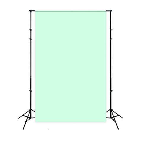 Toile de fond vert menthe de couleur unie pour photomatons SC35