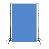 Toile de fond de photographie en couleur unie bleue pour Photo Studio SC41