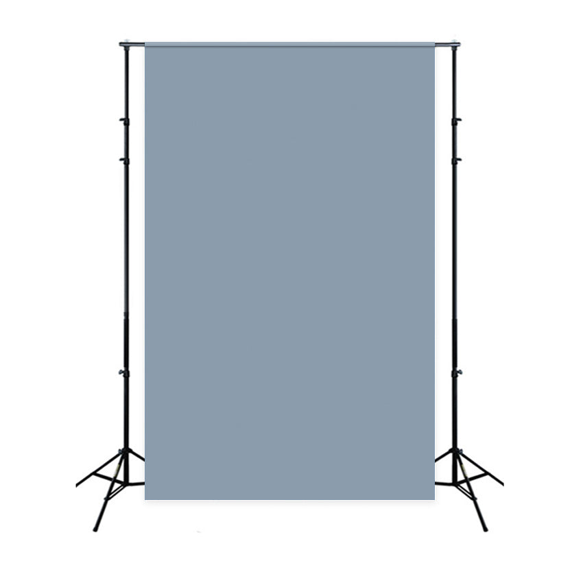 Couleur solide Dusty Blue Photo Booth Backdrop SC46