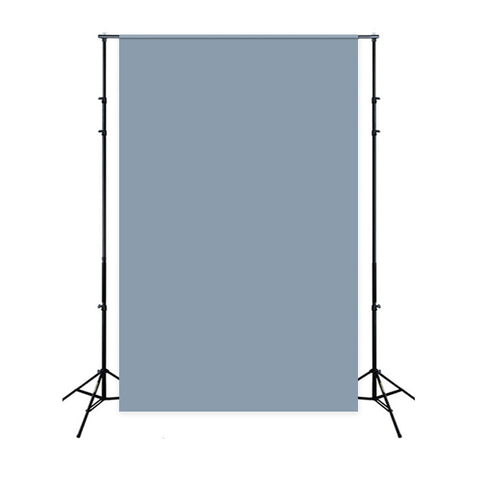 Couleur solide Dusty Blue Photo Booth Backdrop SC46