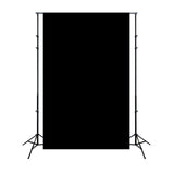 Toile de fond de photographie en couleur unie noire pour Photo Studio SC64