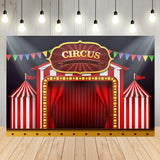 Cirque Rouge Tente Carnaval Photographie Toile de Fond SH-1011