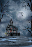 Swamps Haunted House Halloween Backdrop for Photosv