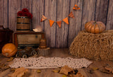 Halloween Pumpkin Thanks Giving Day Photo Booth Backdrop