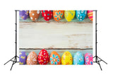 Colorful Easter Eggs Backdrop for Photography SH143