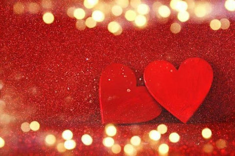 Valentine's Day Background Red Photography Backdrop SH496