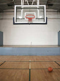 Indoor Basketball Stadium Photography Background