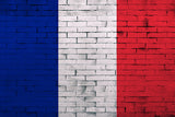 Basstill Day France Drapeau National Mur Photographie Toile de Fond