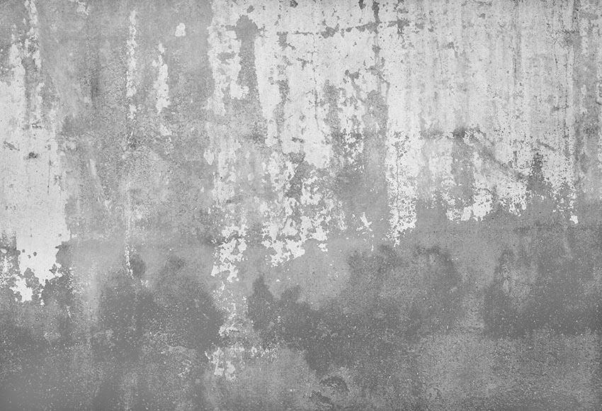 Old Grunge Comcrete Wall Textured Backdrop for Photography LV-1767